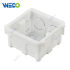 Hot Selling Plastic Concealed 86 Type Blue Wall Switch Box