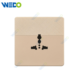 D1 Light Switch Simple Electric, Wall Switch Light 3PIN MF Socket Wall Switch PC Material Cover with IEC Report SASO