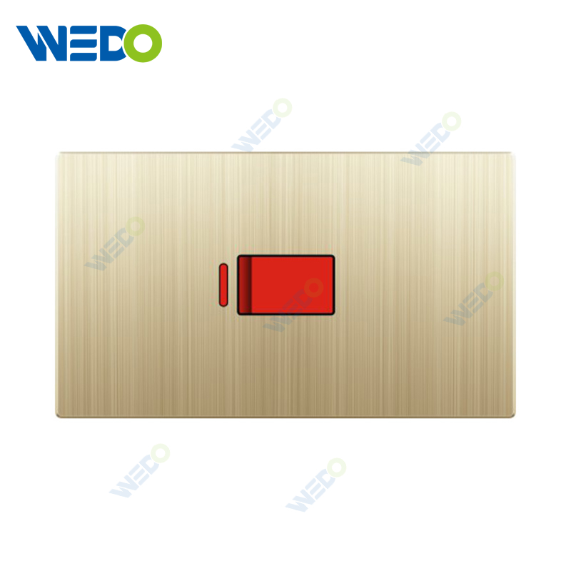 ULTRA THIN A3 Series 20A Socket Different Color Different Style Fashion Design Wall Switch 