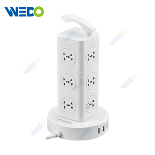 12 Gang MF Socket +3USB Wenzhou Popular Stand Socket