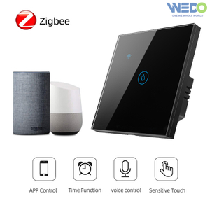 Zigebee Highpower Water Heater Touch Switch 20A SupportDamp Prood Bluetooth Wifi Smart Touch Switch