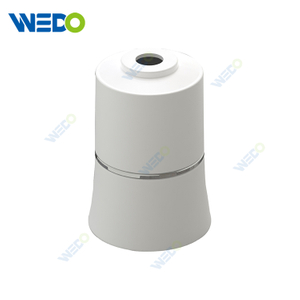 CE Approval White Ceramic Lamp Holder E27 Light Bulb Base 