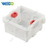 Red Color Hign Quantily 86 Size Plastic Switch And Socket Box