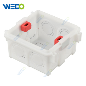 White Color Hign Quantily 86 Size Plastic Switch And Socket Box