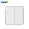C85 Wall Switch Push On Off UK Standard Electric Switch Socket 2Gang 86 Type UK Wall Switches 