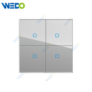 D90 Series 4G 16A 250V Light Electric Wall Switch Socket Glass Plate+PC Bottom Material Modern Sockets