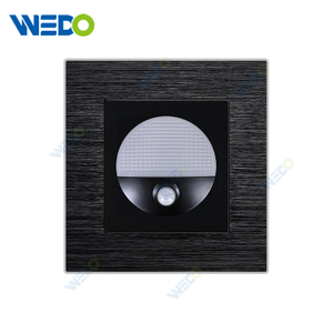 Indoor PIR Motion Sensor Led Stair Light Infrared Human Body Induction Lamp Recessed Steps Ladder 86 Box Wall Lamps 