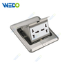 Brass Pop Up Floor Socket Box With 13A UK Socket Multi Function Sockets Outlet Hotel Series Top Quality 