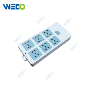 13amp 3 4 5 Pin AC Electrical Switch Universal Uk BS Power Extension Cables Cord Multi Plug Sockets Outlet Board Connectors