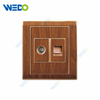 New Wooden Plate 86 Size Tv+tel Pakistan Bs Socket