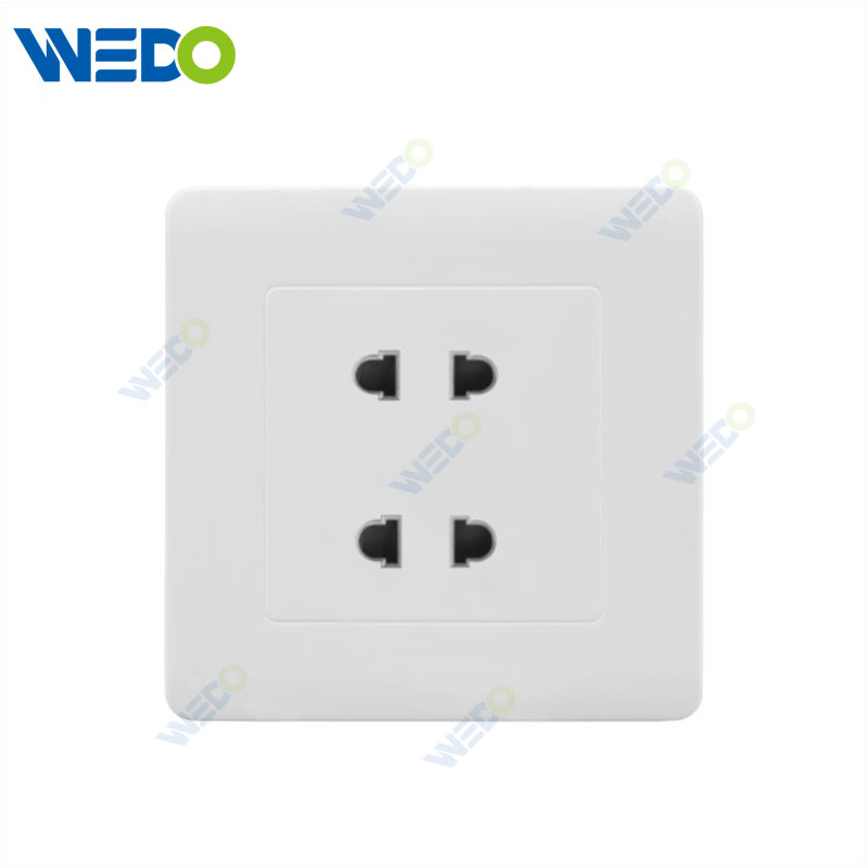 C50 Home Switches 2pin 4pin 6pin Socket White/gold/silver/brush Gold/wood/brush Silver