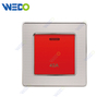 C35 Manufacturer Price EU/UK Standard Electrical Wall Sockets And Switches Plates 45A SWITCH WITH NEON BIG BUTTON Power Wall Switch And Socket 