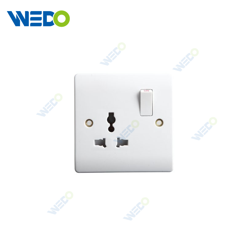 1 Gang 16A Multi Function Socket with Neon Can Accept OEM/ODM