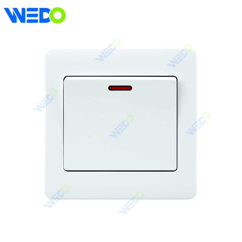 C50 White Hot Sale Wall Light Switch Electrical 20A Switch