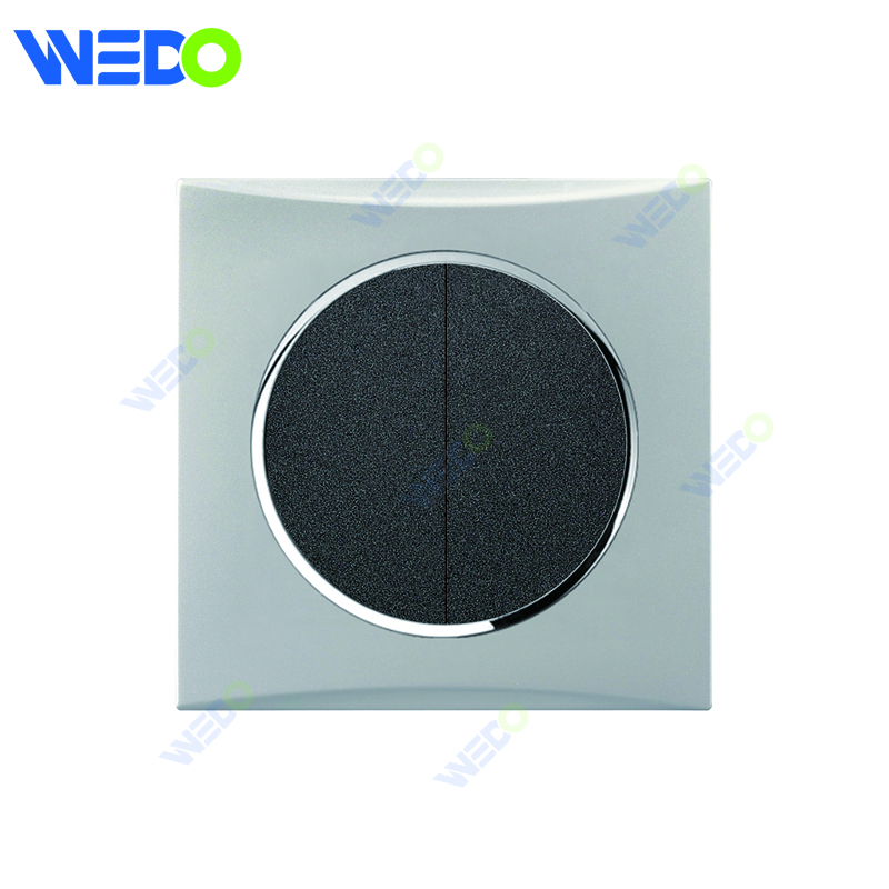 M3 Wenzhou Factory New Design Electrical Light Wall Switch And Socket IEC60669 2 Gang 1 Way 2 Gang 2 Way 